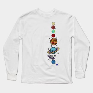 The Planets Long Sleeve T-Shirt